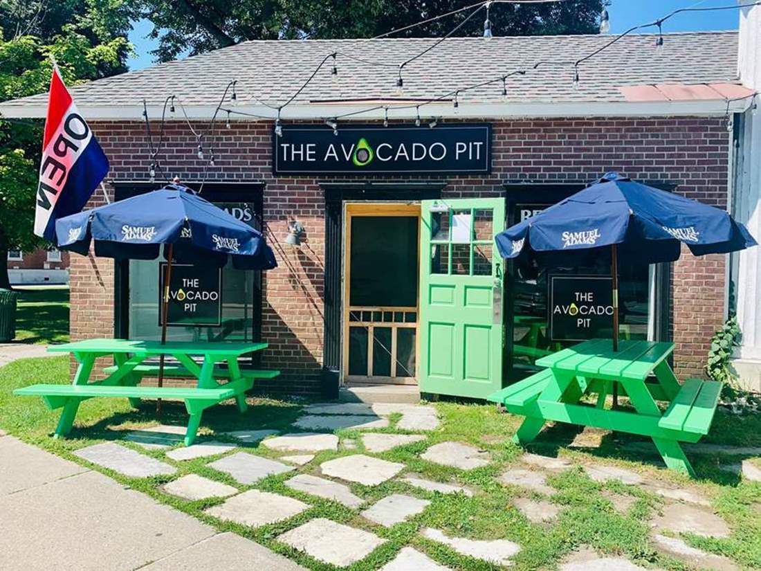 Exterior of Avocado Pit in Bennington, VT